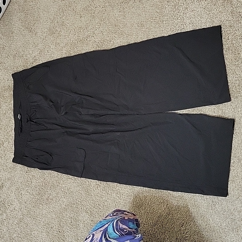 Old Navy Long Wide Leg Black Pants